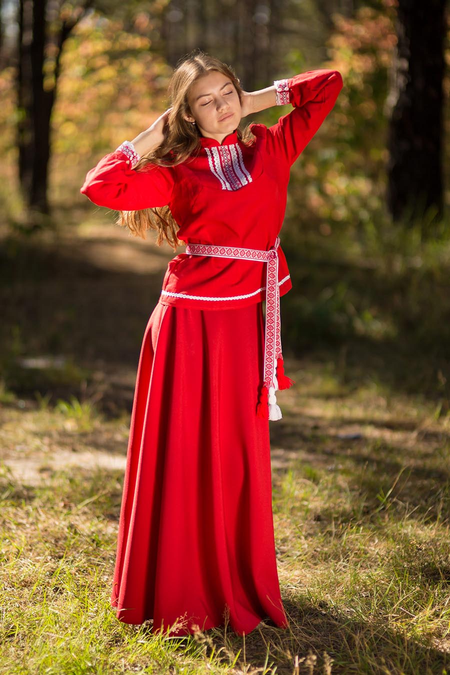 Underwear Women in Slavic costumes in Wenzhou