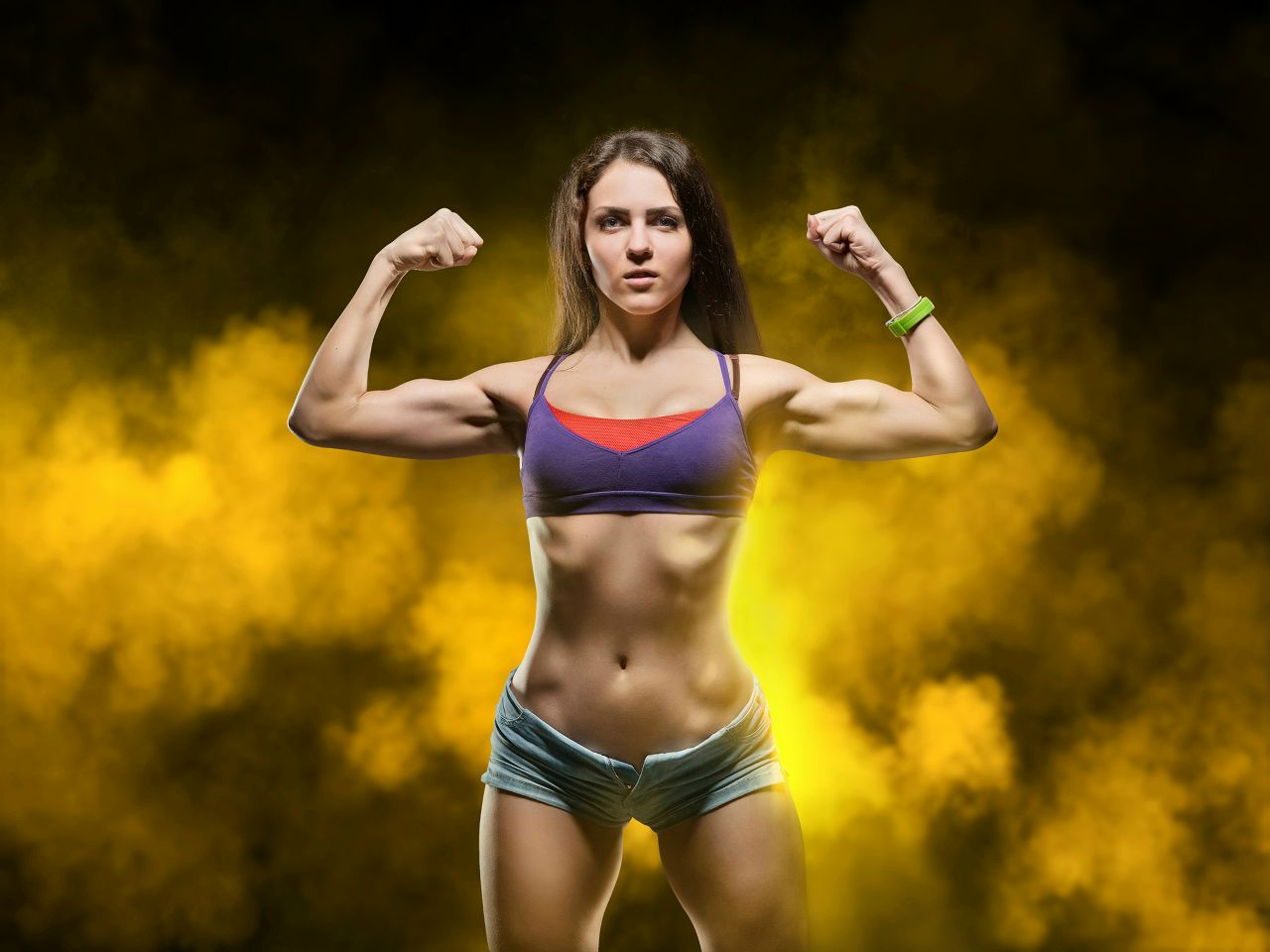 Athletic girls in Wenzhou